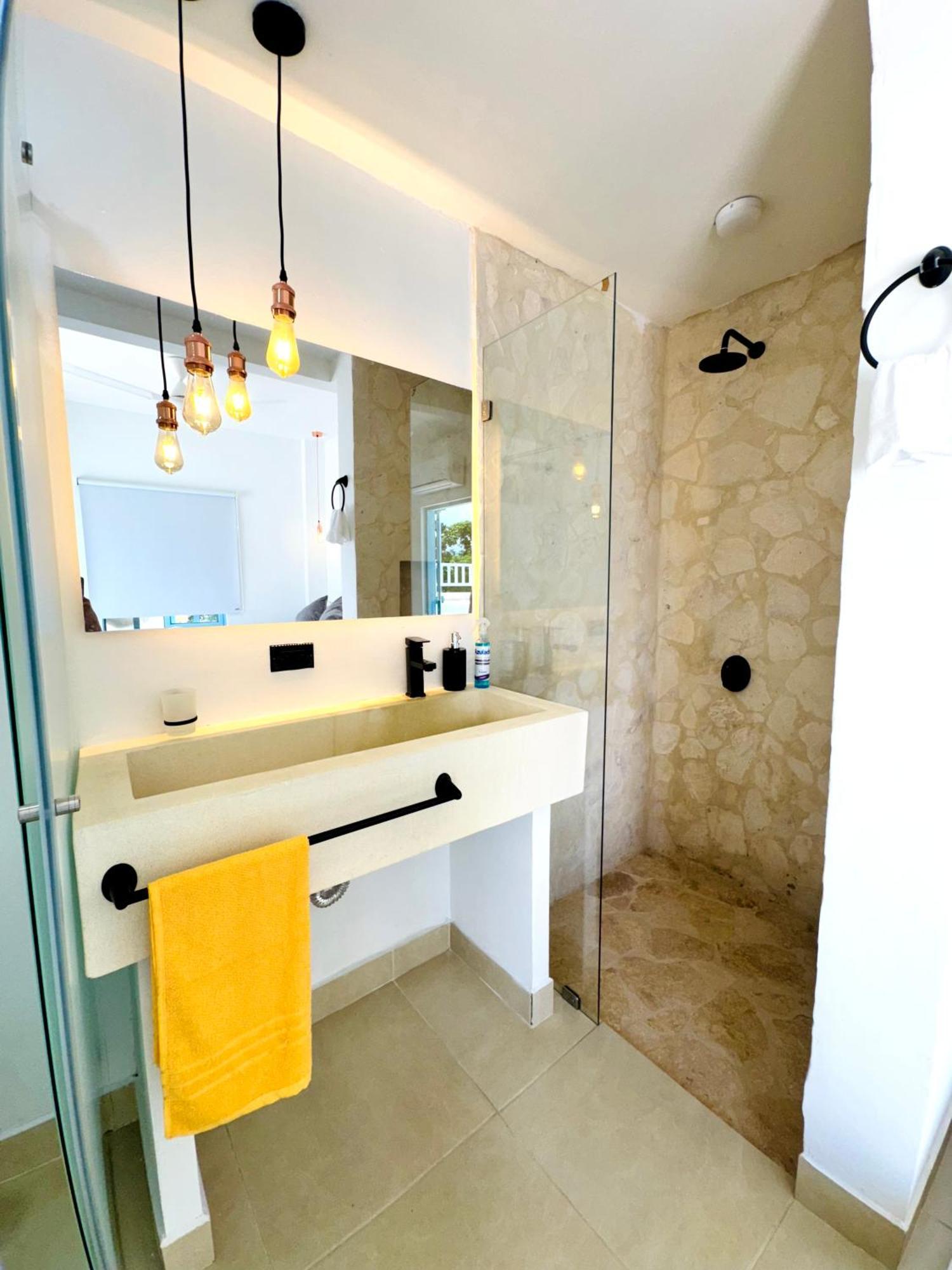 Cabana Villa Jardin - Aldea Doradal - Santorini Colombiano エクステリア 写真
